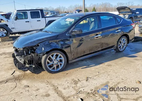 2014 Nissan Sentra S z USA, uszkodzony, nr VIN 3N1AB7AP5EY296524